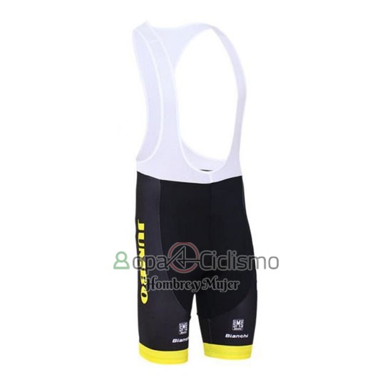 Lotto NL Jumbo Ropa Ciclismo Culotte Corto 2016 Mangas Cortas Blanco y AMarillo
